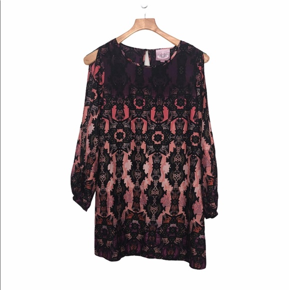 Romeo & Juliet Couture Cold Sleeves Short Dress Size Small - Picture 1 of 7